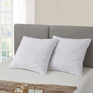 Serta Feather Euro Square Pillow 2 Pack